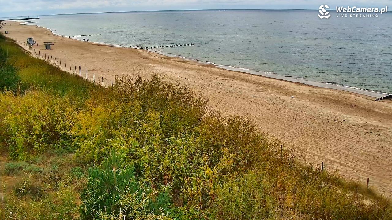 DZIWNÓW  - widok na plażę - 14 wresień 2025, 15:07