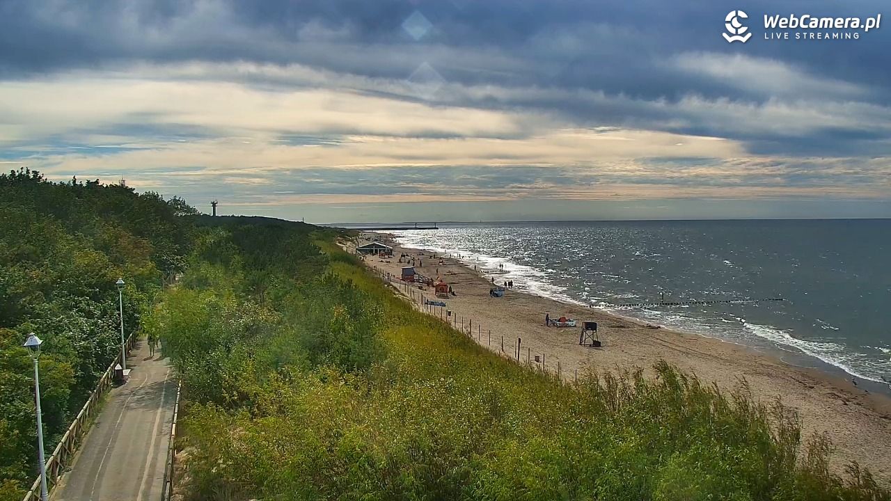 DZIWNÓW  - widok na plażę - 10 lipiec 2026, 17:06