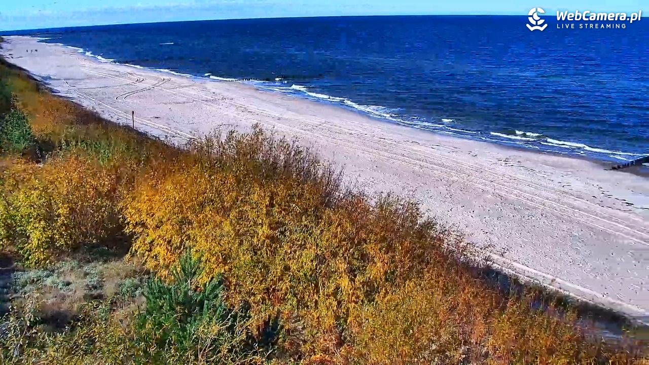 DZIWNÓW  - widok na plażę - 15 październik 2025, 13:14