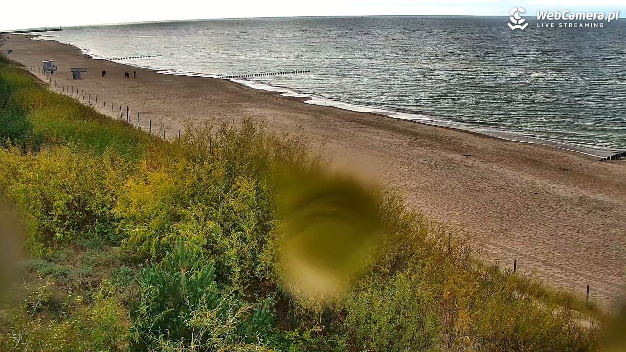 DZIWNÓW  - widok na plażę - 14 wresień 2025, 17:32