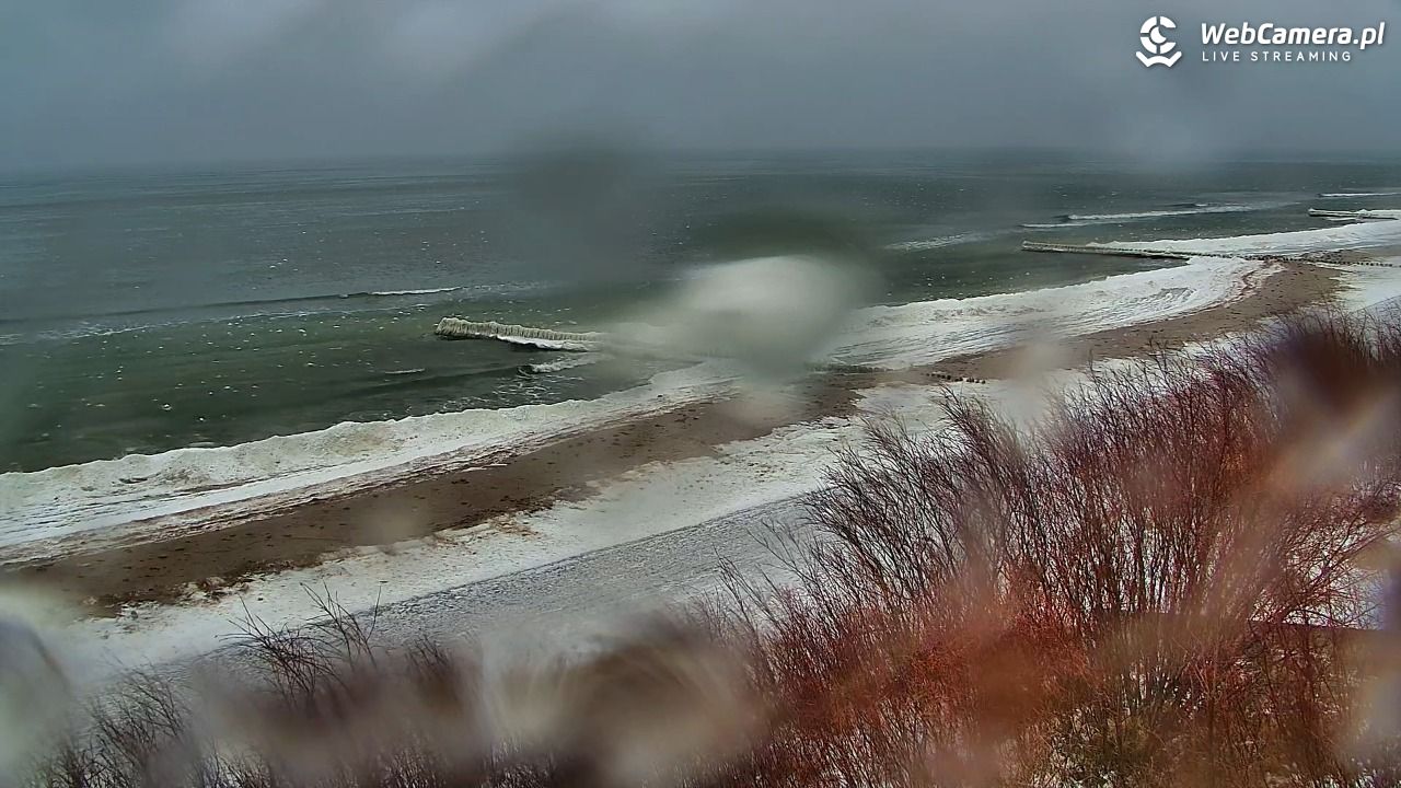DZIWNÓW  - widok na plażę - 05 luty 2026, 15:50