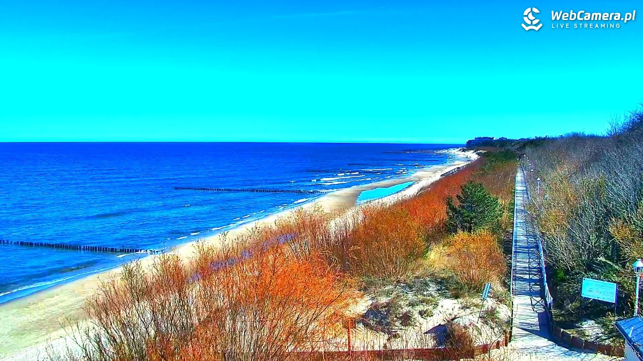 DZIWNÓW  - widok na plażę - 08 kwiecień 2026, 12:16