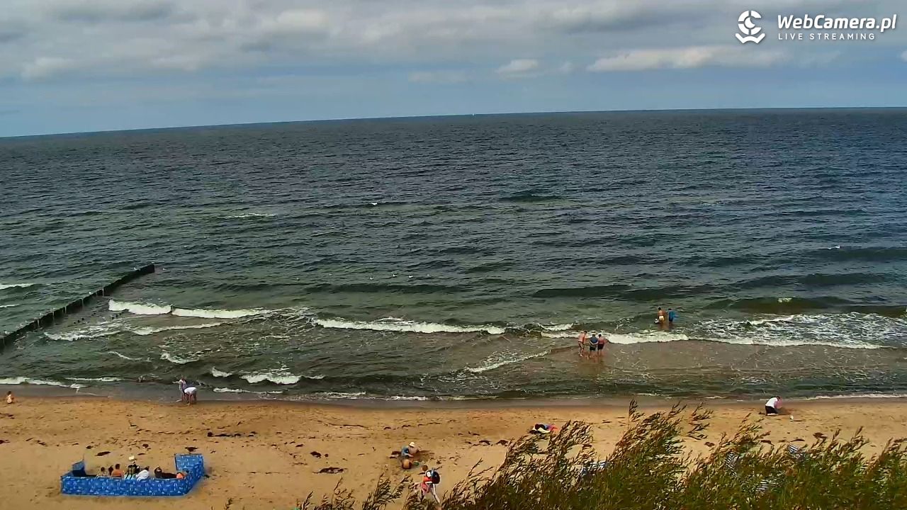 DZIWNÓW  - widok na plażę - 24 lipiec 2026, 12:55
