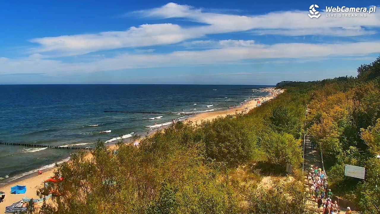 DZIWNÓW  - widok na plażę - 10 lipiec 2026, 13:13