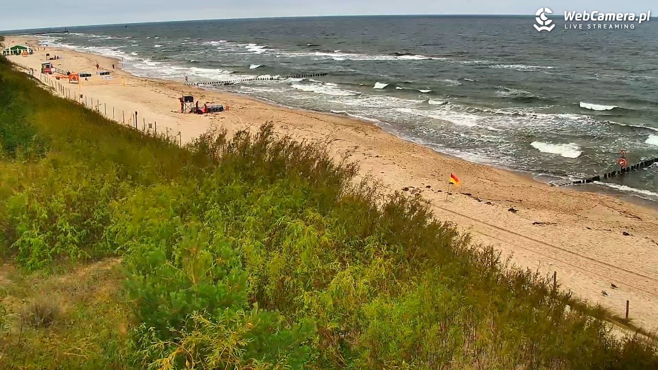 DZIWNÓW  - widok na plażę - 24 lipiec 2026, 09:01
