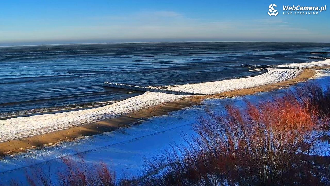 DZIWNÓW  - widok na plażę - 02 luty 2026, 10:17
