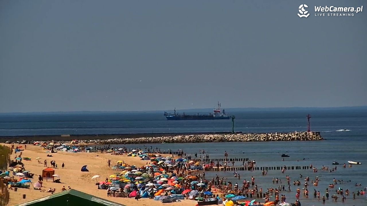 DZIWNÓW  - widok na plażę - 27 czerwiec 2026, 12:23