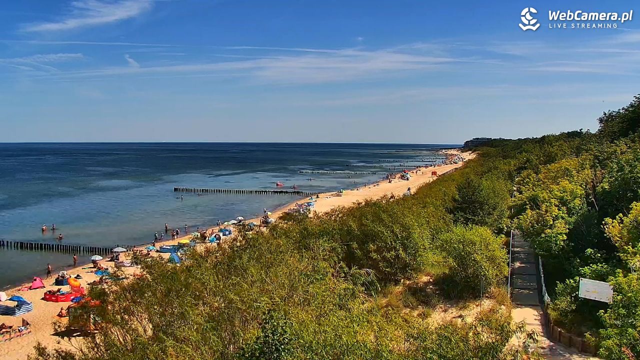 DZIWNÓW  - widok na plażę - 27 czerwiec 2026, 11:37