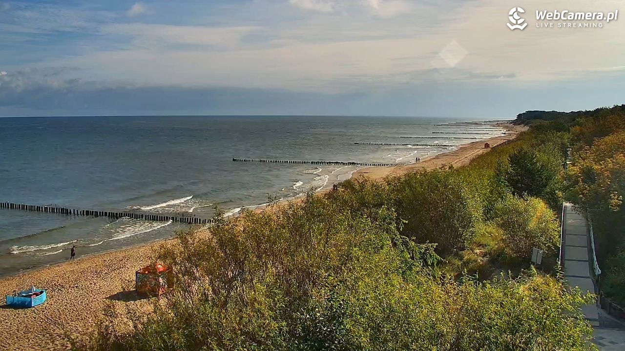 DZIWNÓW  - widok na plażę - 25 lipiec 2026, 09:06
