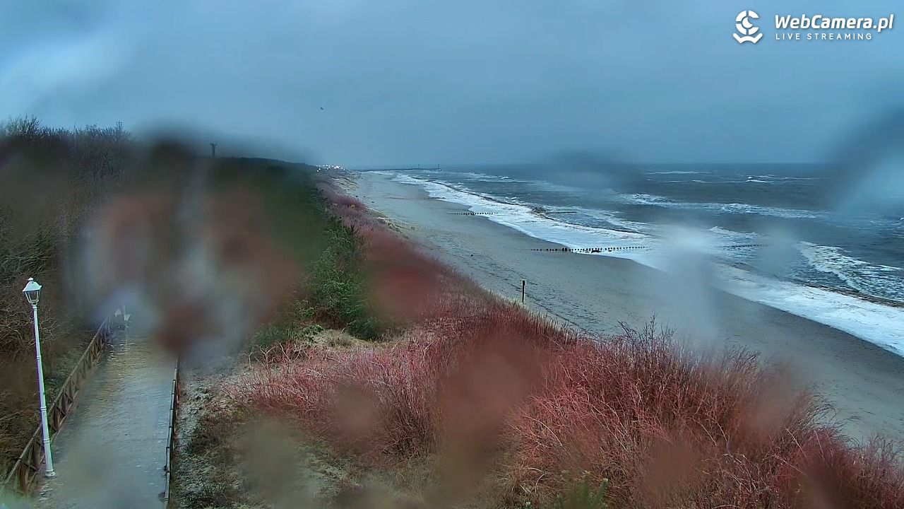 DZIWNÓW  - widok na plażę - 26 styczeń 2026, 08:23