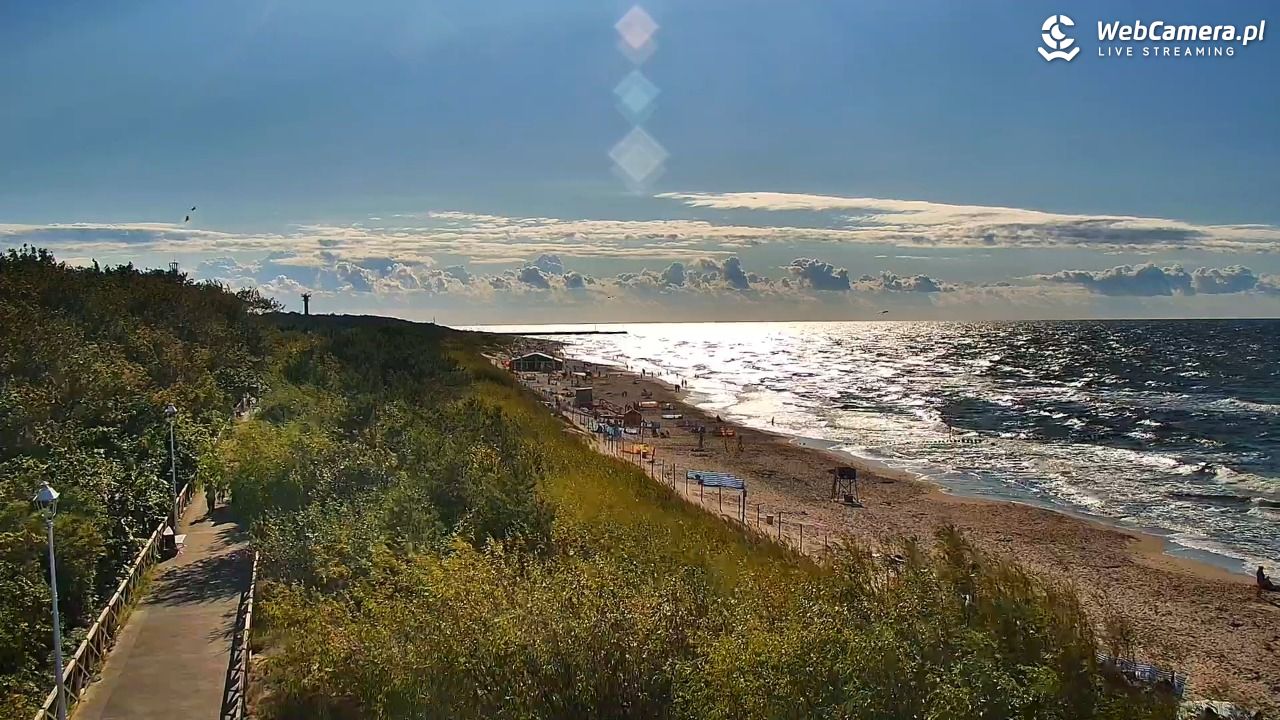 DZIWNÓW  - widok na plażę - 23 lipiec 2026, 17:36