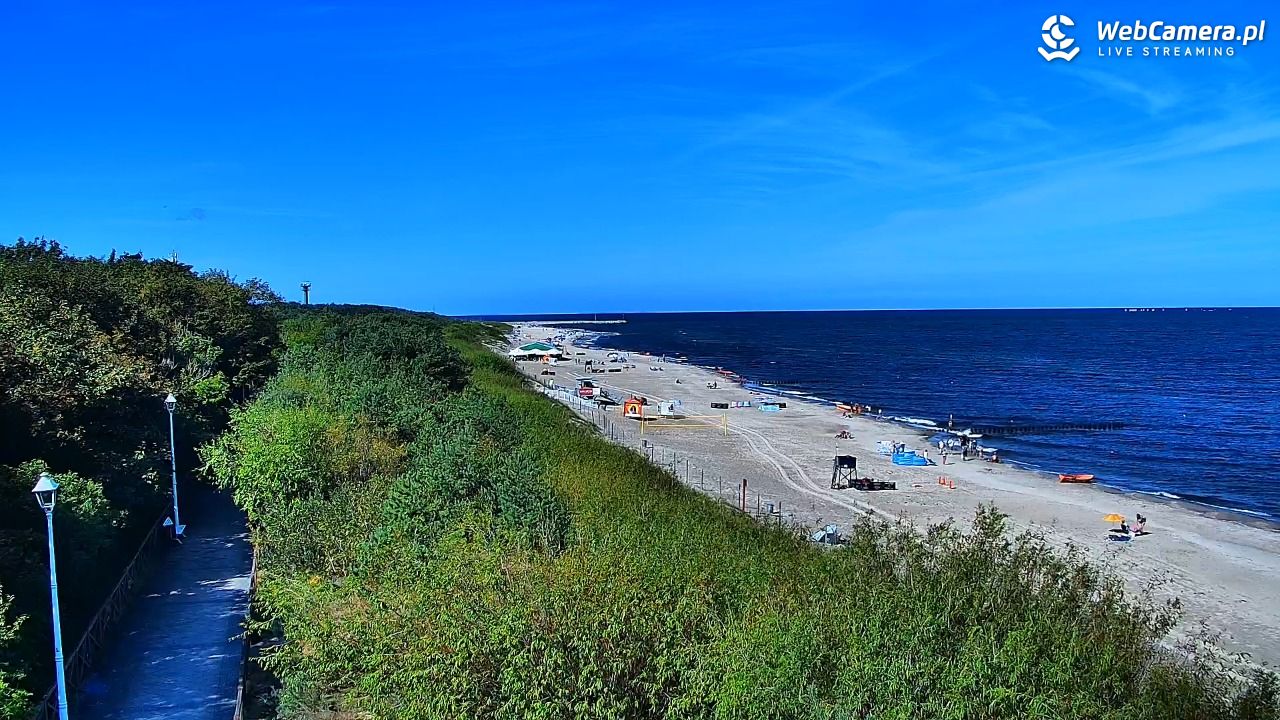 DZIWNÓW  - widok na plażę - 21 sierpień 2026, 10:07