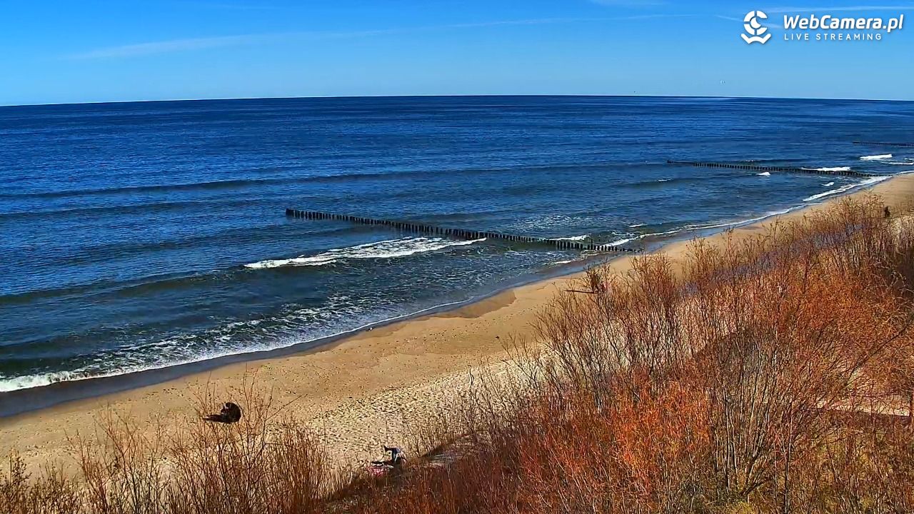DZIWNÓW  - widok na plażę - 08 kwiecień 2026, 10:38