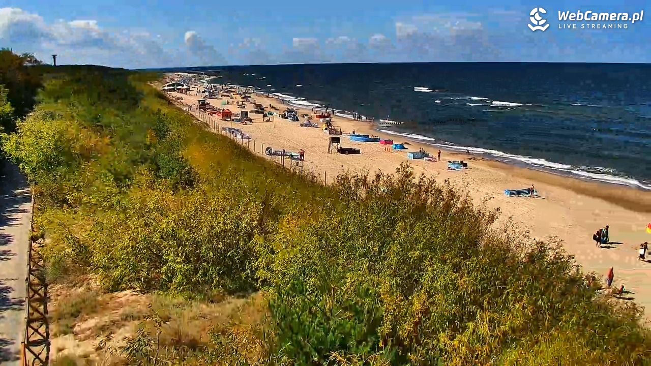 DZIWNÓW  - widok na plażę - 20 sierpień 2026, 13:10