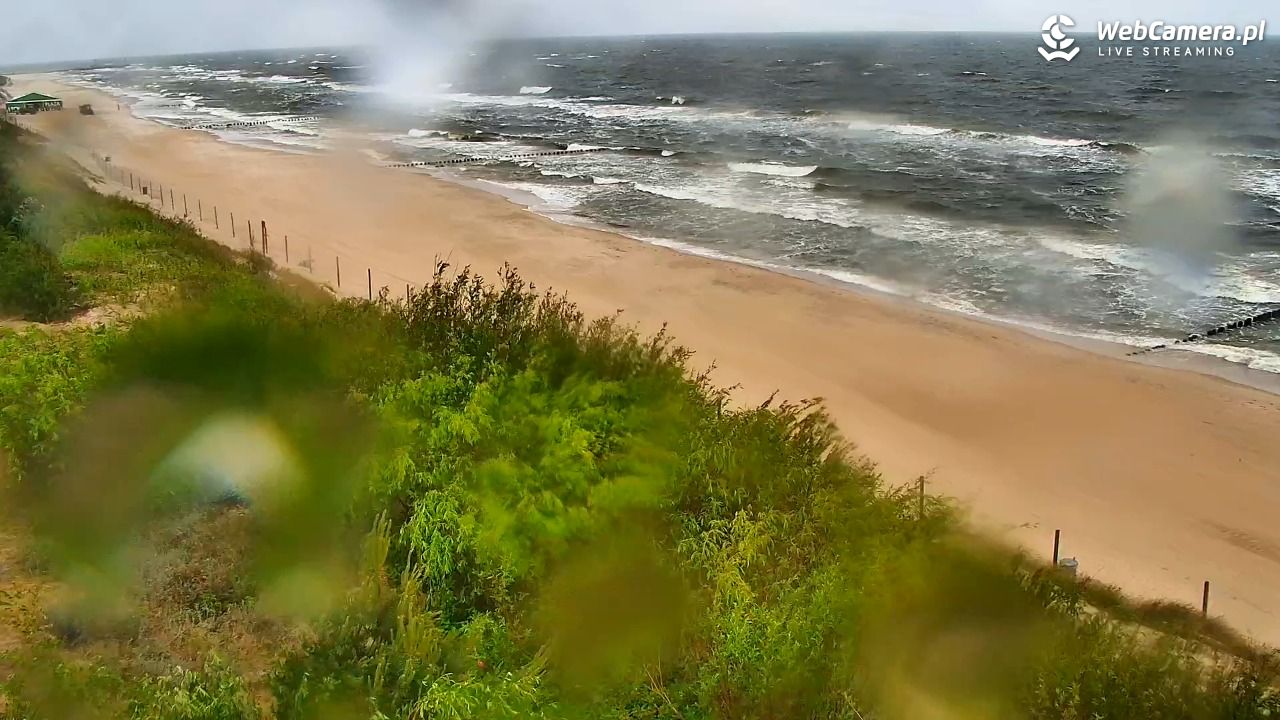 DZIWNÓW  - widok na plażę - 09 czerwiec 2025, 10:17