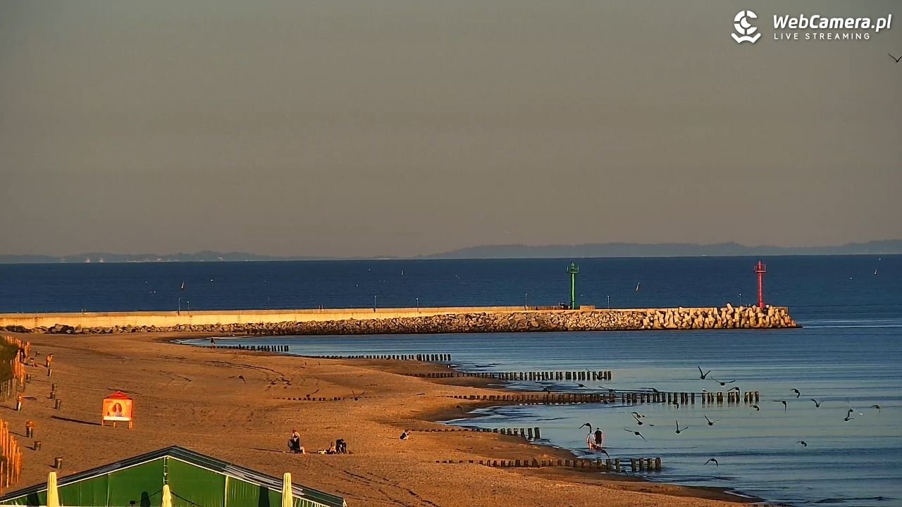 DZIWNÓW  - widok na plażę - 27 czerwiec 2026, 05:41
