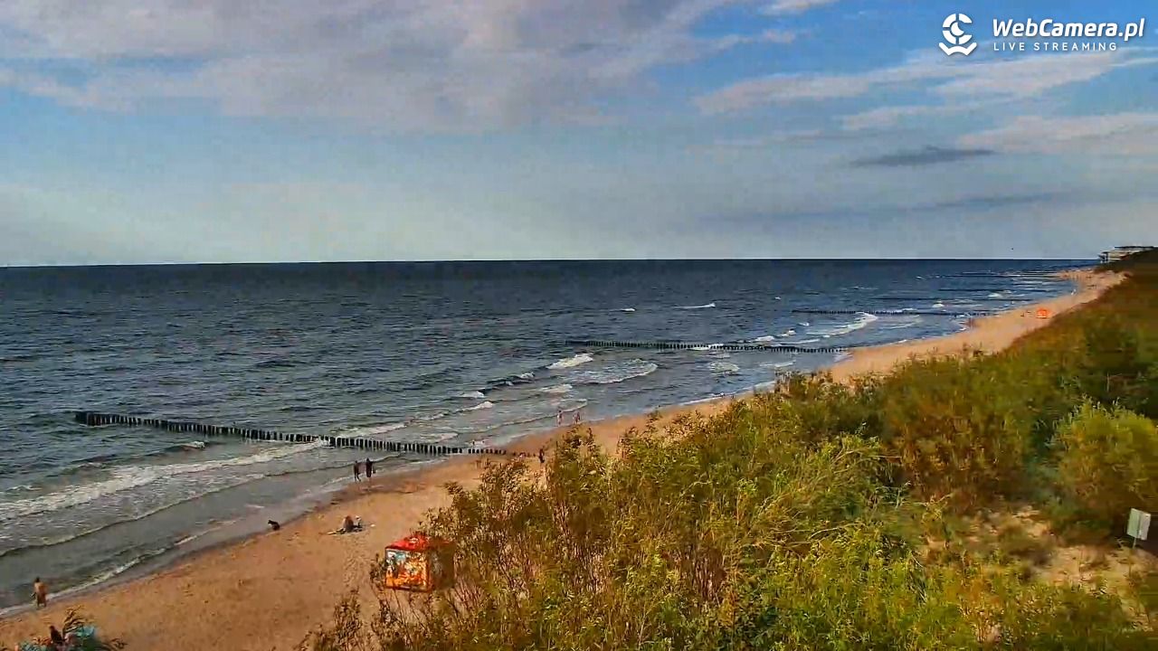 DZIWNÓW  - widok na plażę - 06 sierpień 2026, 18:46