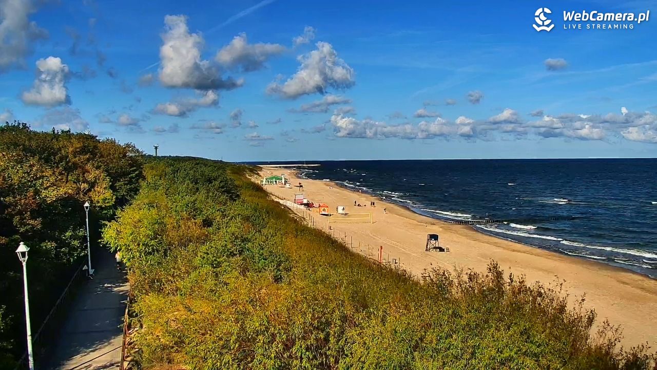 DZIWNÓW  - widok na plażę - 08 sierpień 2026, 08:48