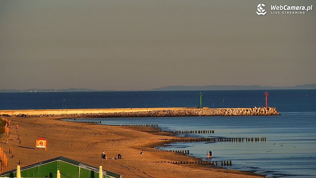 DZIWNÓW  - widok na plażę - 27 czerwiec 2026, 05:41