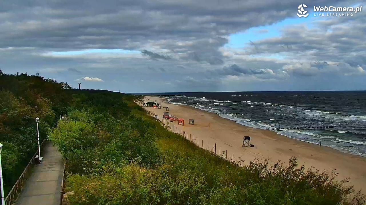 DZIWNÓW  - widok na plażę - 07 sierpień 2026, 07:39