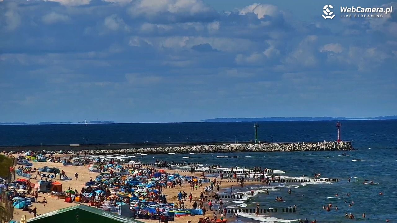 DZIWNÓW  - widok na plażę - 08 sierpień 2026, 12:29