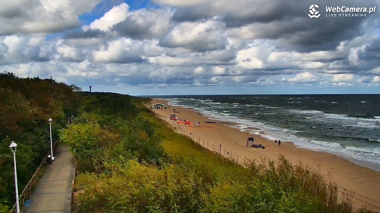 DZIWNÓW  - widok na plażę - 22 sierpień 2026, 10:59