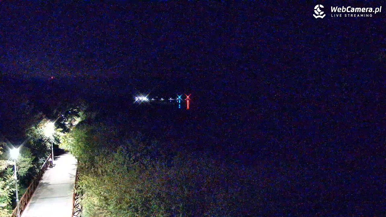 DZIWNÓW  - widok na plażę - 15 wresień 2026, 21:33