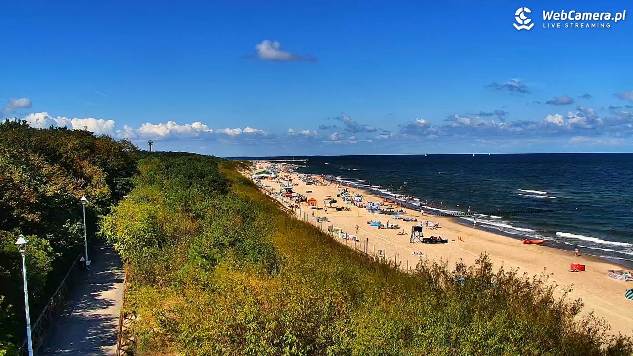 DZIWNÓW  - widok na plażę - 08 sierpień 2026, 11:01