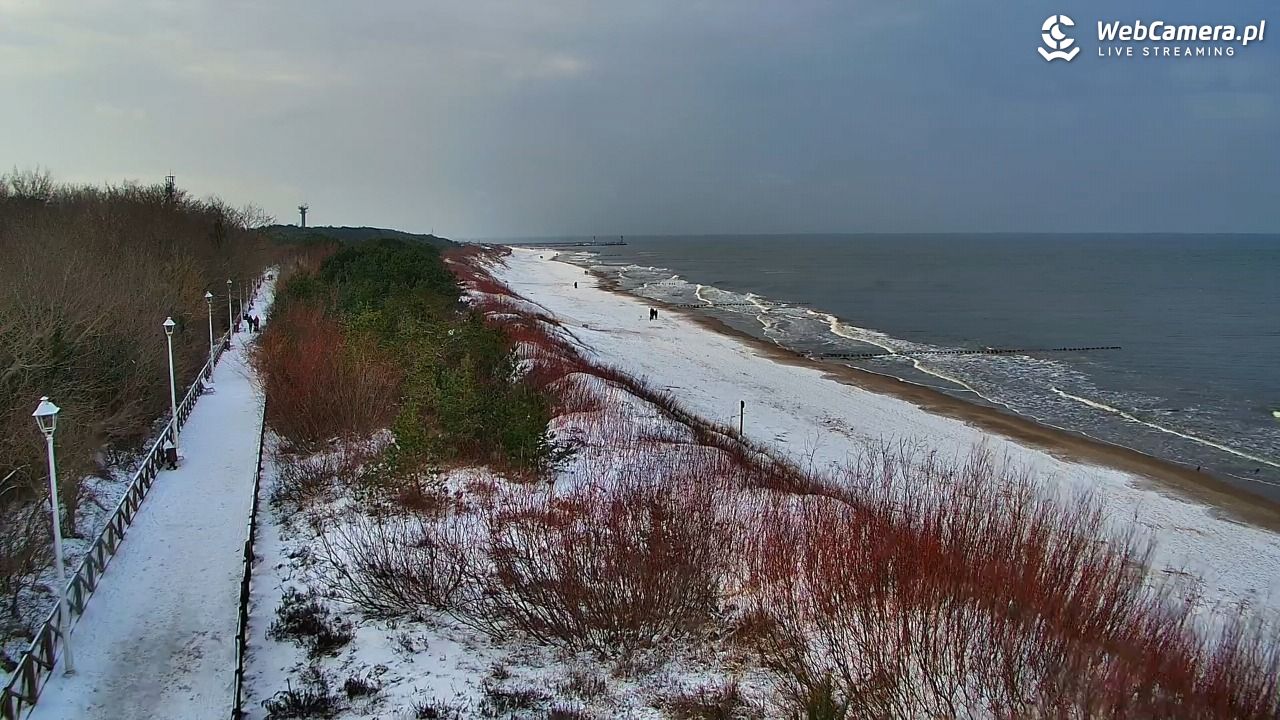 DZIWNÓW  - widok na plażę - 05 styczeń 2026, 13:16