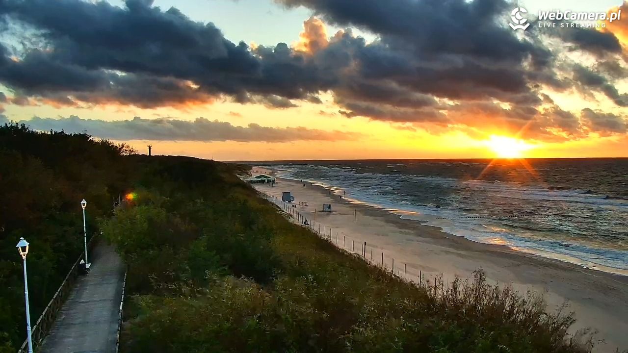 DZIWNÓW  - widok na plażę - 05 wresień 2026, 19:33