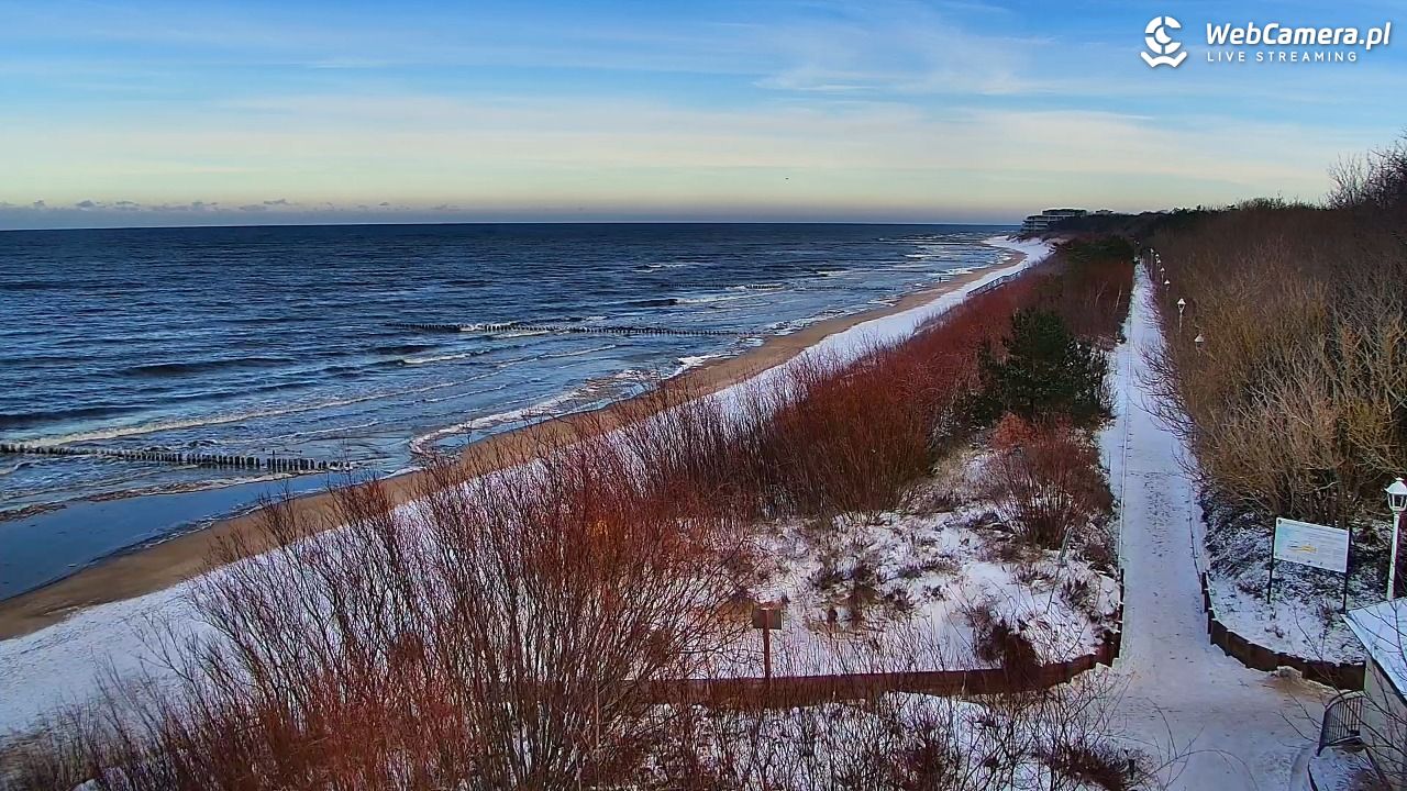 DZIWNÓW  - widok na plażę - 09 styczeń 2026, 12:28