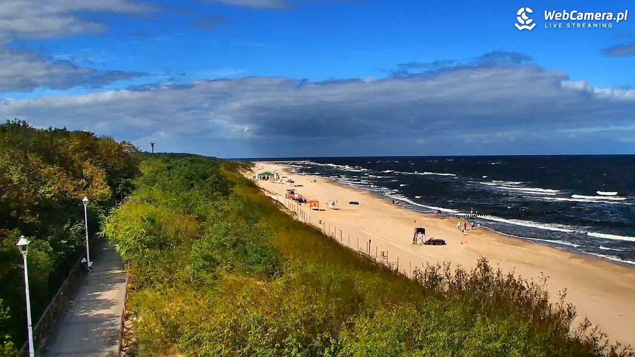 DZIWNÓW  - widok na plażę - 07 sierpień 2026, 10:44