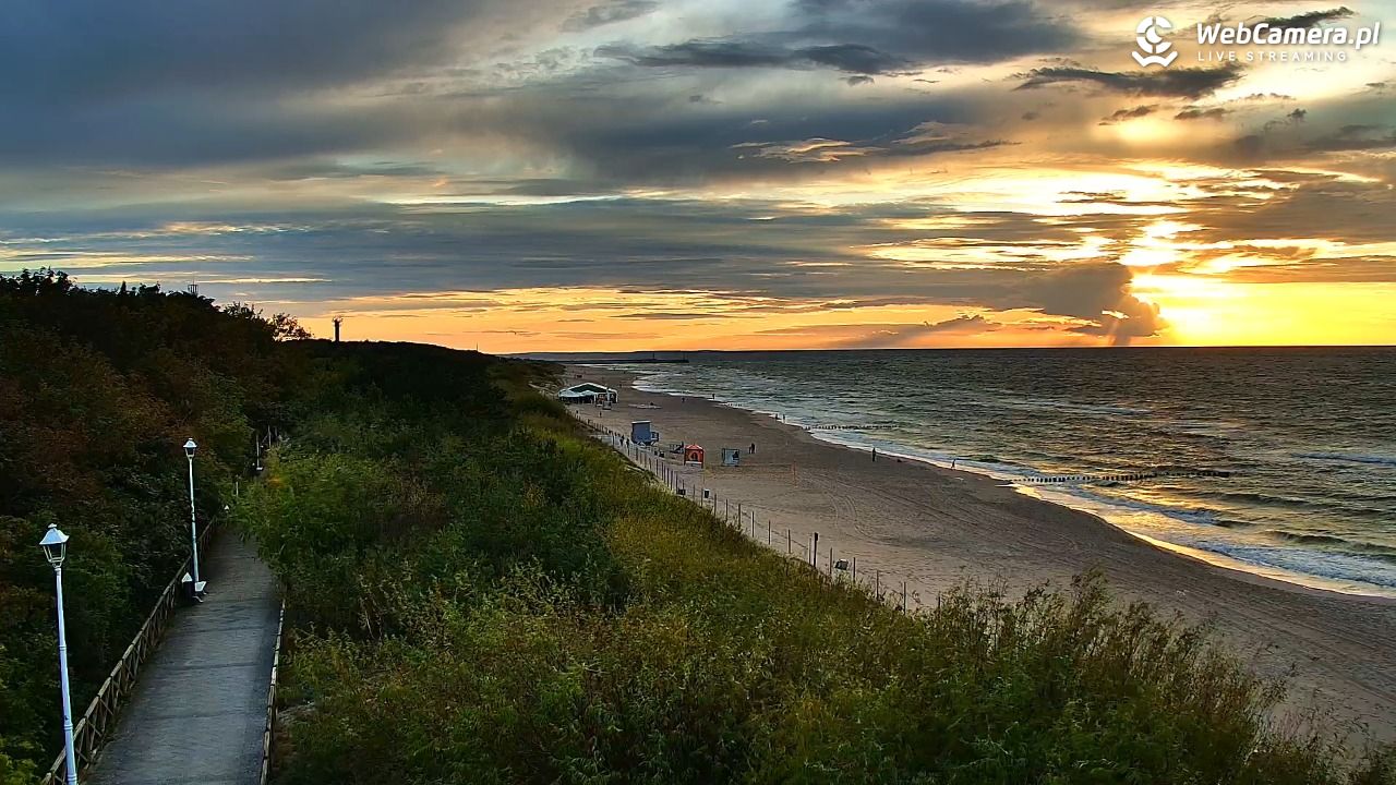 DZIWNÓW  - widok na plażę - 01 wresień 2026, 19:30