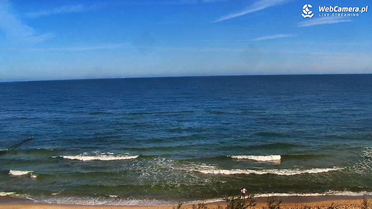 DZIWNÓW  - widok na plażę - 10 lipiec 2026, 08:40