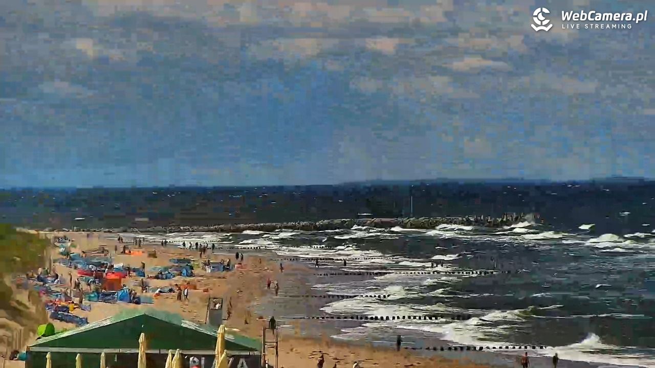 DZIWNÓW  - widok na plażę - 23 lipiec 2026, 12:28