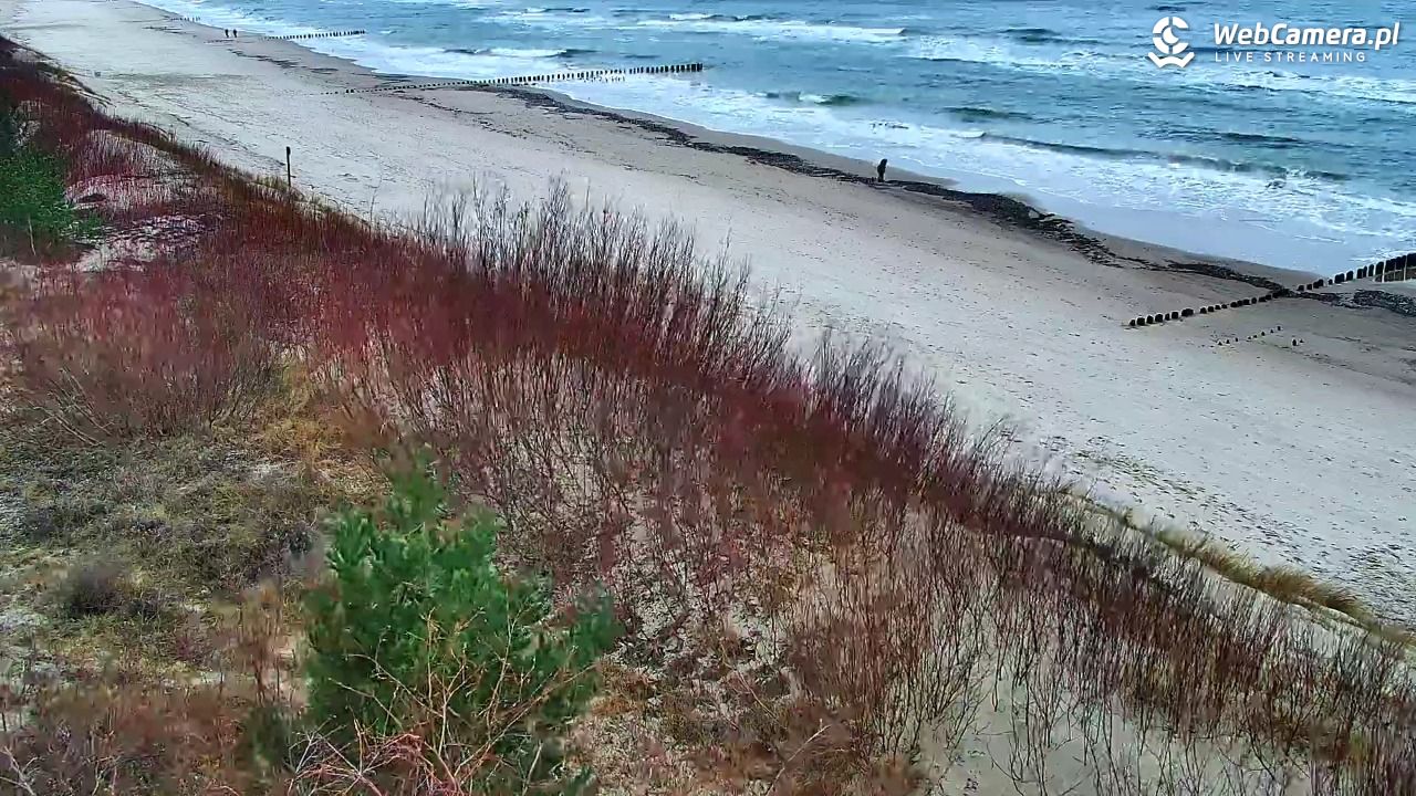 DZIWNÓW  - widok na plażę - 01 styczeń 2026, 09:46