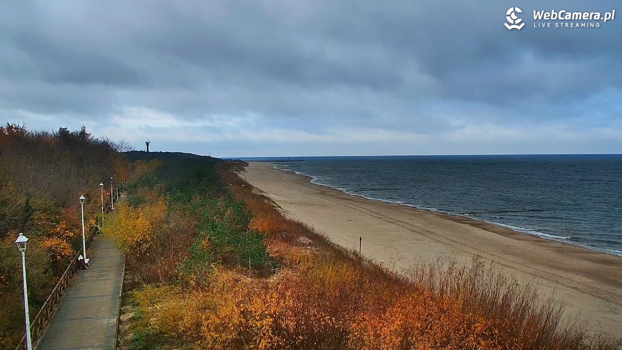 DZIWNÓW  - widok na plażę - 03 listopad 2025, 11:03