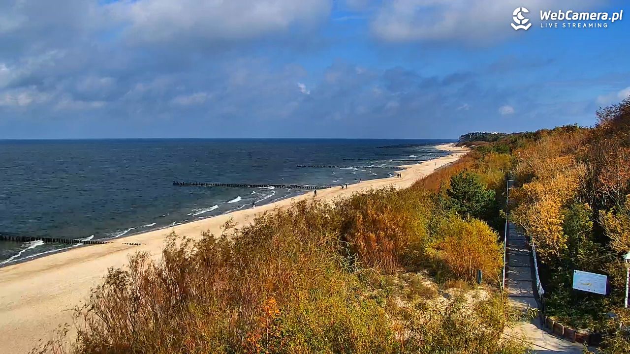 DZIWNÓW  - widok na plażę - 04 październik 2026, 11:46