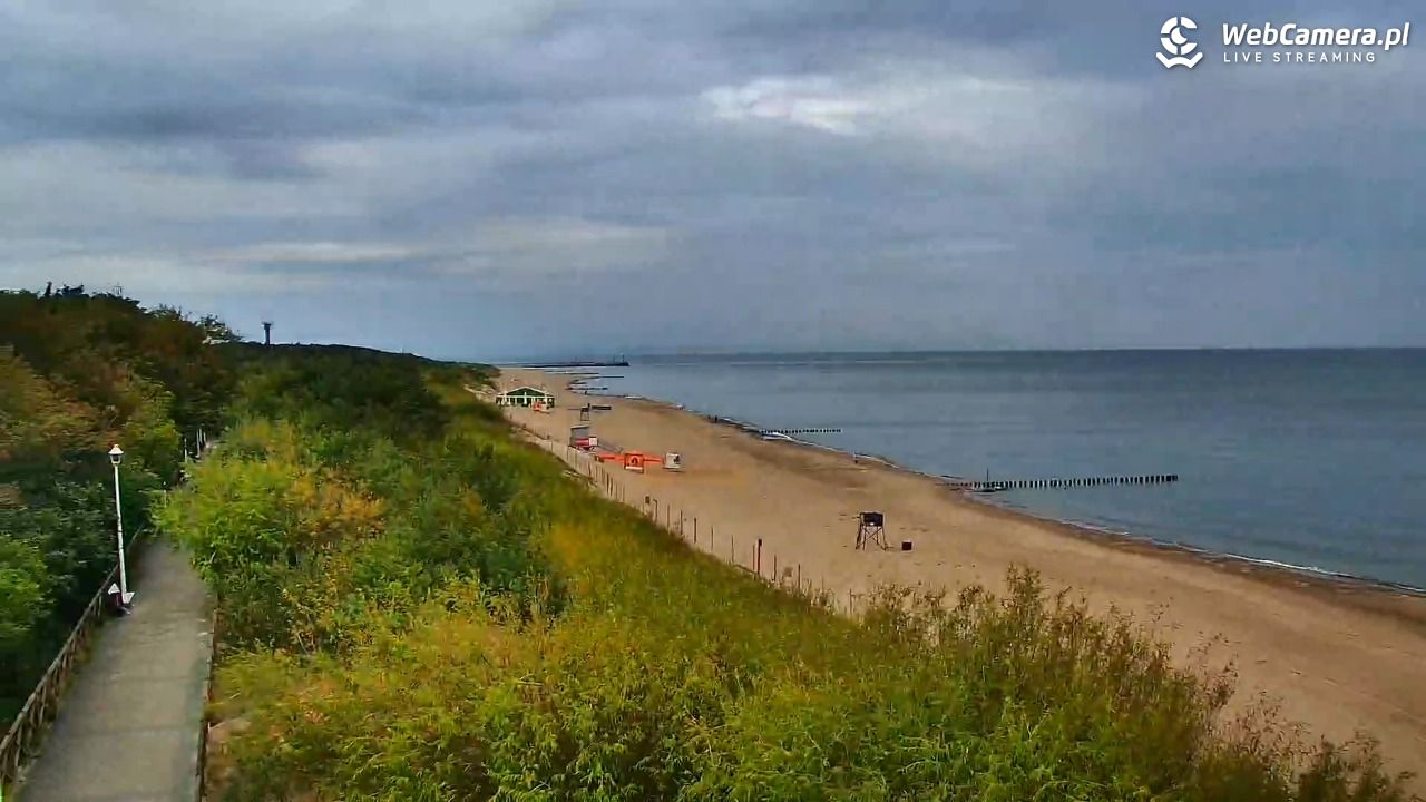 DZIWNÓW  - widok na plażę - 19 sierpień 2026, 07:38