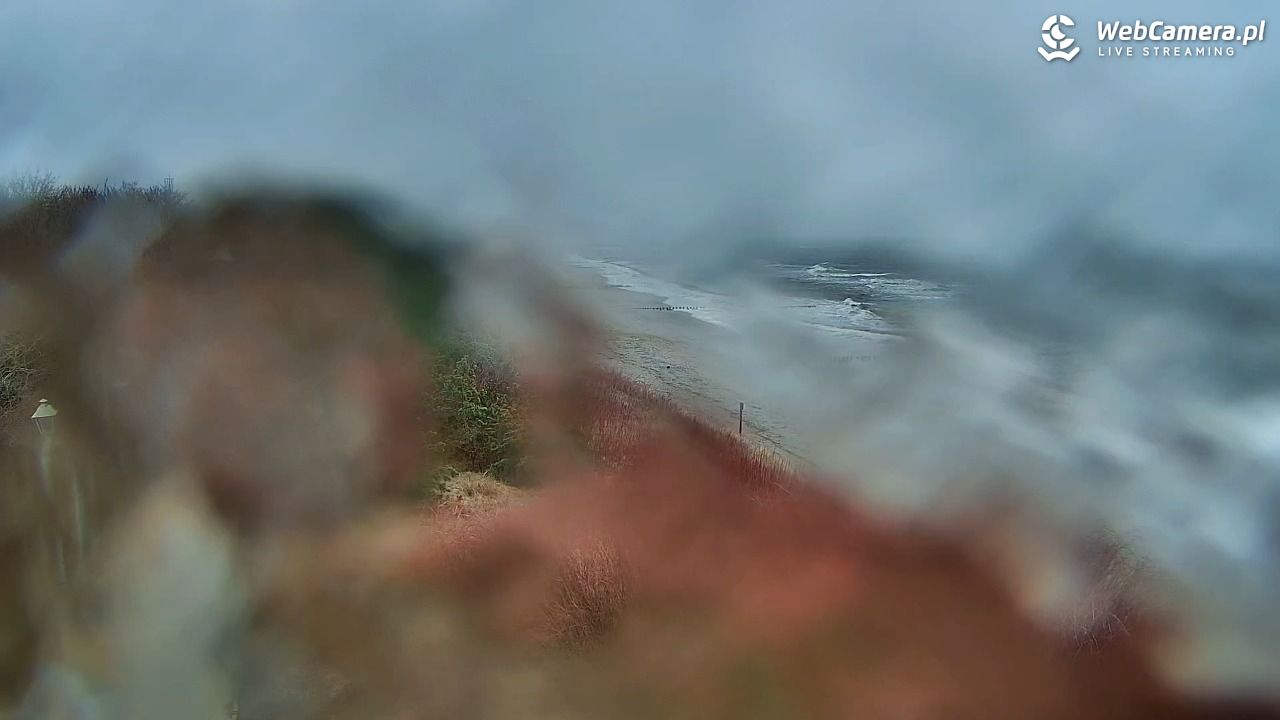 DZIWNÓW  - widok na plażę - 26 styczeń 2026, 08:51