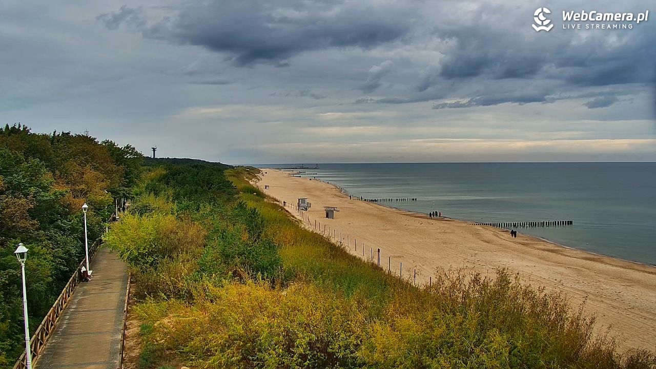 DZIWNÓW  - widok na plażę - 14 wresień 2025, 10:41