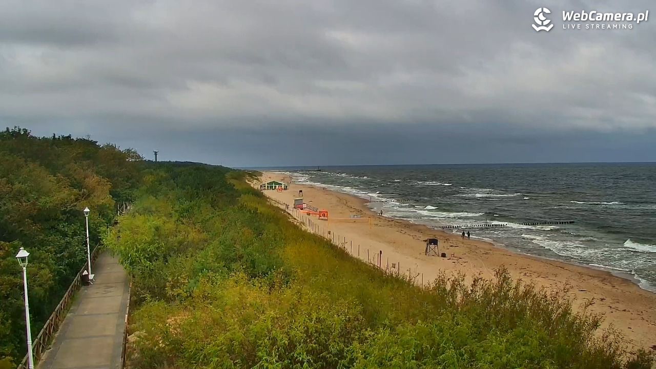 DZIWNÓW  - widok na plażę - 24 lipiec 2026, 08:41