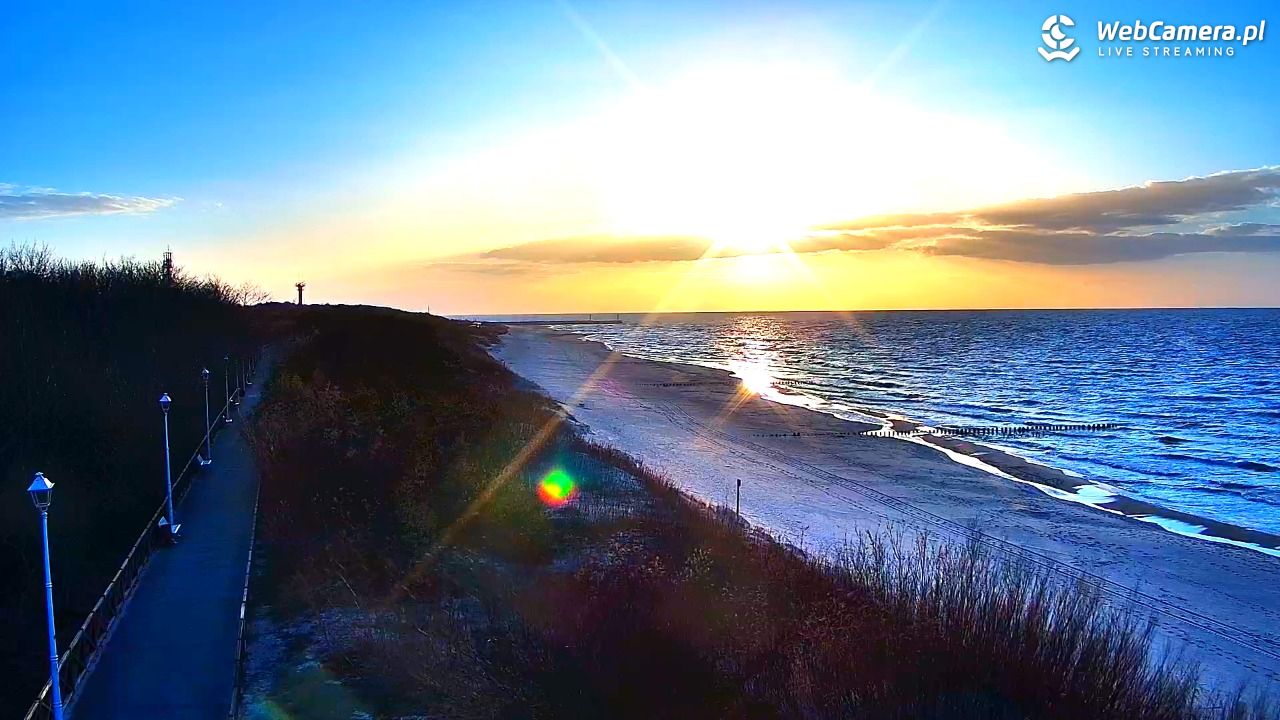 DZIWNÓW  - widok na plażę - 26 marzec 2026, 17:53