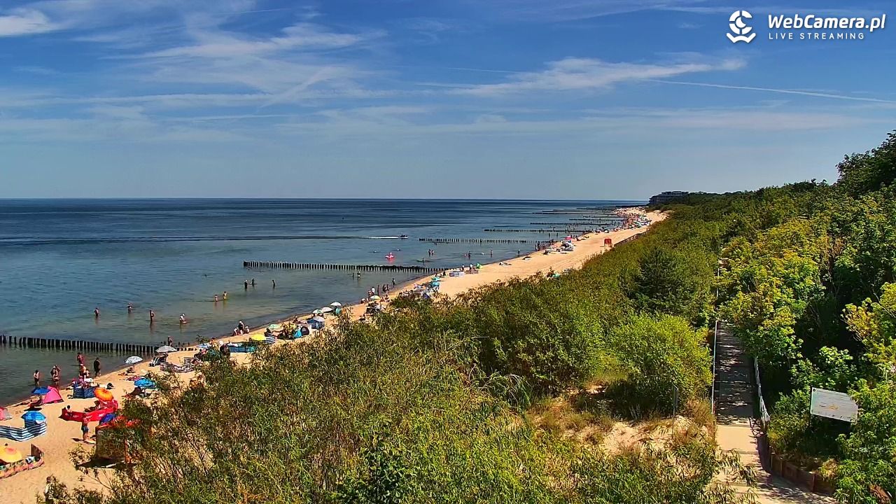DZIWNÓW  - widok na plażę - 27 czerwiec 2026, 12:26