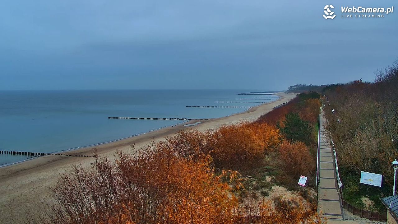 DZIWNÓW  - widok na plażę - 10 listopad 2025, 07:16