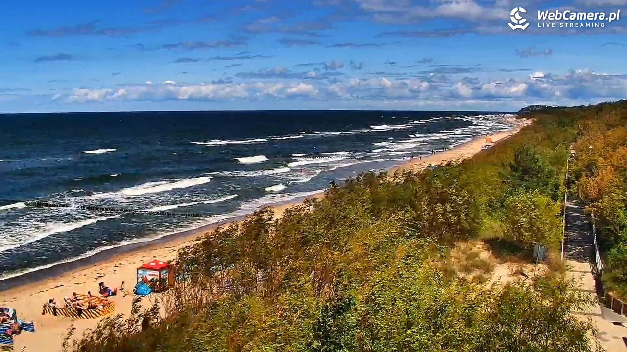 DZIWNÓW  - widok na plażę - 23 lipiec 2026, 14:13