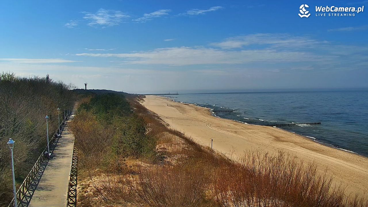DZIWNÓW  - widok na plażę - 15 kwiecień 2026, 14:03
