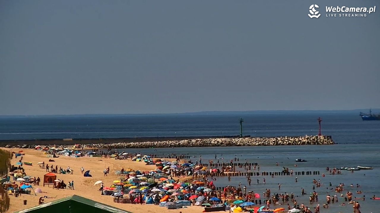 DZIWNÓW  - widok na plażę - 27 czerwiec 2026, 12:21