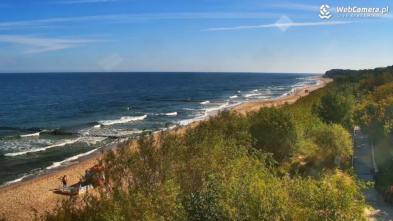 DZIWNÓW  - widok na plażę - 10 lipiec 2026, 09:27