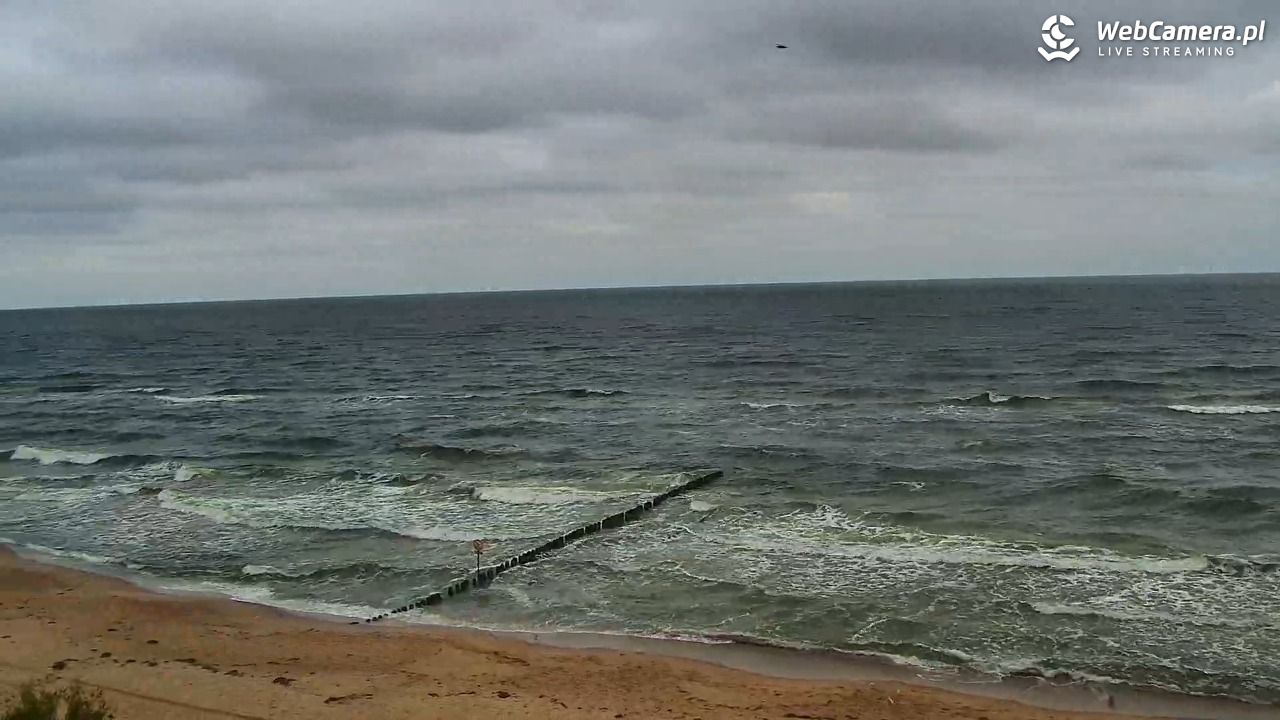 DZIWNÓW  - widok na plażę - 24 lipiec 2026, 06:41